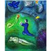Image 1 : MARC CHAGALL FANTASTIC COLORED LITHOGRAPH SALE