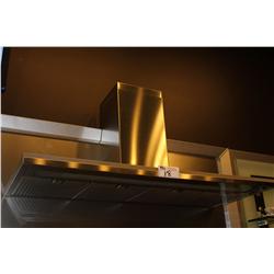 IFI 4' X4' BACK SPLASH WITH EXHAUST CANOPY
