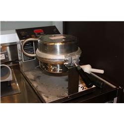 IFI WAFFLE CONE IRON WITH CONE ROLLER