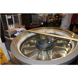 IFI TONDA GELATO/ICE CREAM ROUND ROTATING DISPLAY