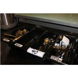 LOT OF CUTLERY & STAINLESS STEEL JUGS