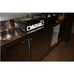 IFI 3 DOOR STAINLESS STEEL 8FT COUNTER WITH
