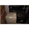 Image 1 : 2 FIREPROOF FILE CABINETS & 1 AV CART