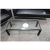 Image 1 : GLASS COFFEE TABLE