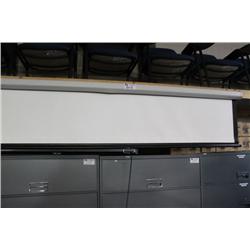 LARGE WALL MOUNT PROJECTION SCREEN