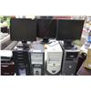 Image 1 : 4 COMPUTERS & 3 MONITORS