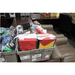 BIN OF ASSORTED COMPUTER INVENTORY