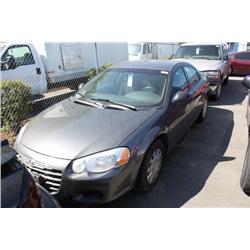 2004 GREY CHRYSLER SEBRING LX 4DR SEDAN