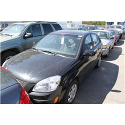 2006 BLACK KIA RIO5 HATCHBACK