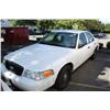 Image 1 : 2007 WHITE FORD CROWN VICTORIA POLICE SERIES 4DR