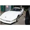 Image 1 : 1989 WHITE CHEVROLET CORVETTE COUPE
