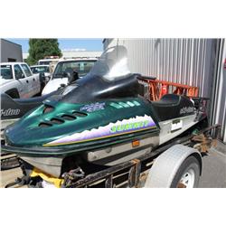 1995 GREEN SKI-DOO BOMBARDIER SUMMIT ROTAX 583