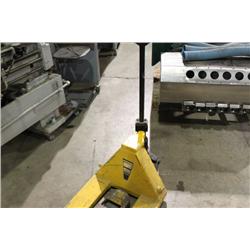 YELLOW HEAVI-LIFT 5500LB SLIM PALLET JACK