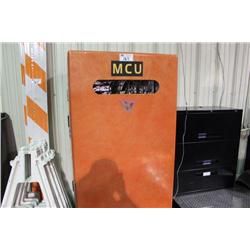 MOBILE MONSTER CONTAINMENT UNIT WITH SHOP LIGHTS