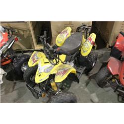 YELLOW SPORTER D110 110CC GAS QUAD (DISPLAY)