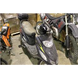 BLUE ELECTRIC SCOOTER