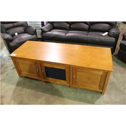 CHERRY 3 DOOR ENTERTAINMENT STAND