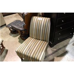 PATTERNED OCCASIONAL CHAIR