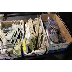 BOX OF ASSORTED CABLES