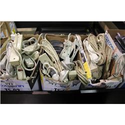 BOX OF ASSORTED CABLES