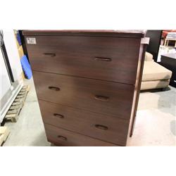 CHERRY 4 DRAWER DRESSER