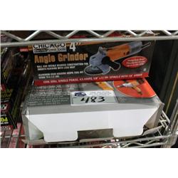 ANGLE GRINDER AND 2 DRILLS