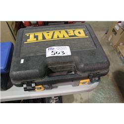 DEWALT DRILL AND RYOBI HAMMER DRILL