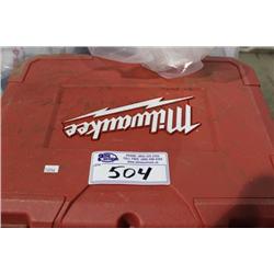 MILWAUKEE DRILLS AND MASTERCRAFT DRILL