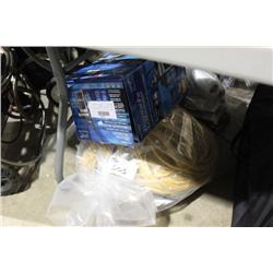 2 BAGS OF TOOLS AND LIGHTS