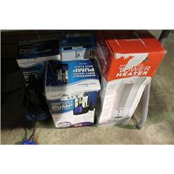 SUBMERSIBLE PUMPS AND HEATERS