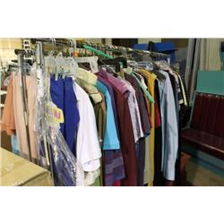 RACK OF ASSORTED CLOTHING