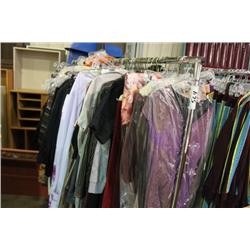 RACK OF ASSORTED CLOTHING