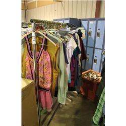 RACK OF ASSORTED CLOTHING