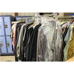 RACK OF ASSORTED CLOTHING