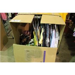 BOX OF ASSORTED CLOTHING