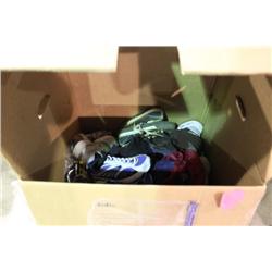 BOX OF ASSORTED CLOTHING