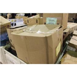 BIN OF SET DEC ITEMS -  BIN NO GO