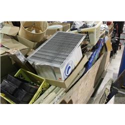 BIN OF SET DEC ITEMS -  BIN NO GO