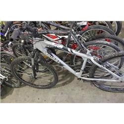 GREY TRIBAL FRONT SUSPENSION MOUNTAIN BIKE