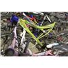 Image 1 : PINK DREAM KIDS BIKE AND GREEN SUPERCYCLE FULL