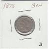 Image 1 : 1873 3 CENT PIECE SHARP APPEAL