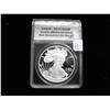 Image 1 : PROOF PERFECT 70 SILVER EAGLE ANACS NEW DIE 2008 W