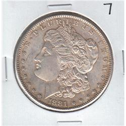 1881 S SILVER MORGAN