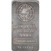 1 OUNCE SILVER BAR ENGELHARD .999 FINE