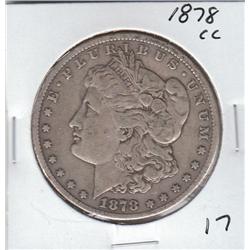 1878 CC CARSON CITY SILVER MORGAN