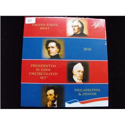 US MINT 2010 $1 COIN SET P AND D (8) DOLLARS