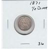 Image 1 : 1871 HALF DIME
