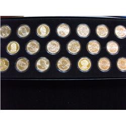 $1 PRESIDENTIAL 20 COIN SET 2008