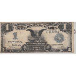 $1 BLACK EAGLE SILVER CERTIFICATE 1899
