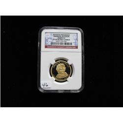 JACKSON $1 PROOF NGC 69